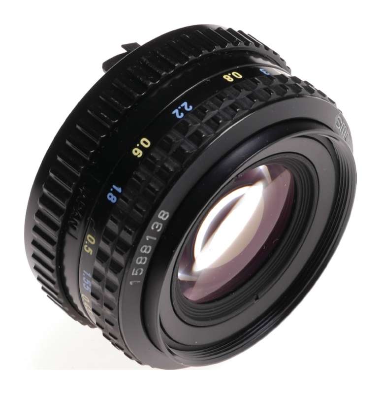 Pentax-A SMC 1:1.7 50mm SLR classic camera lens 1.7/50