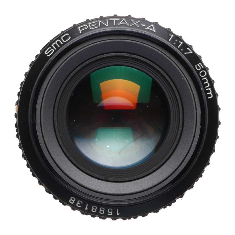 Pentax-A SMC 1:1.7 50mm SLR classic camera lens 1.7/50