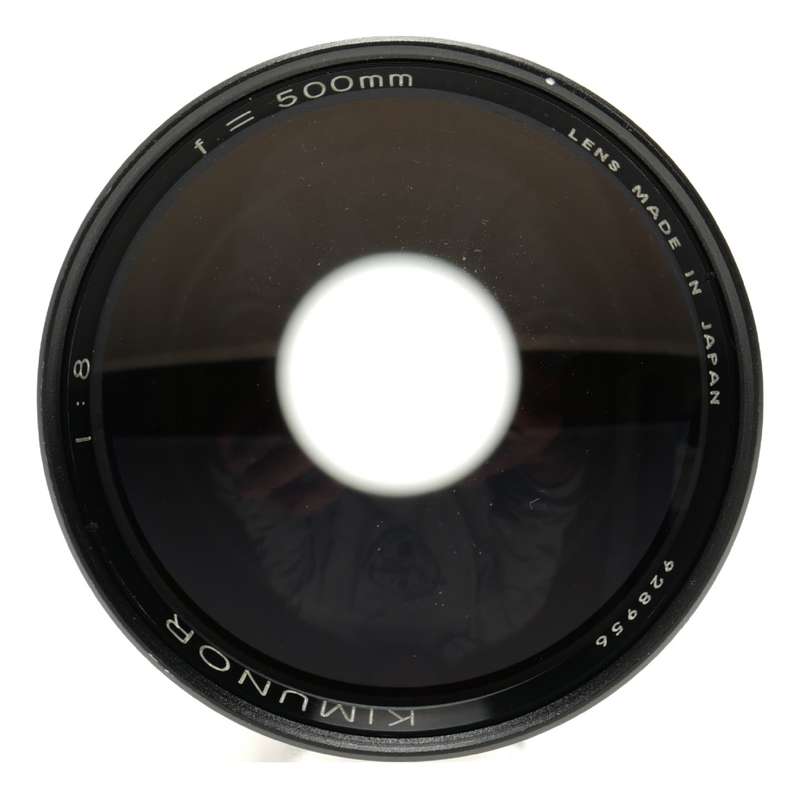 Kimunor 1:8 f=500mm prime tele lens f/8 T-PK 8/500 mm