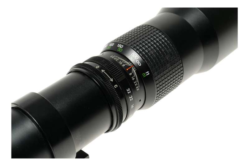 Kimunor 1:8 f=500mm prime tele lens f/8 T-PK 8/500 mm