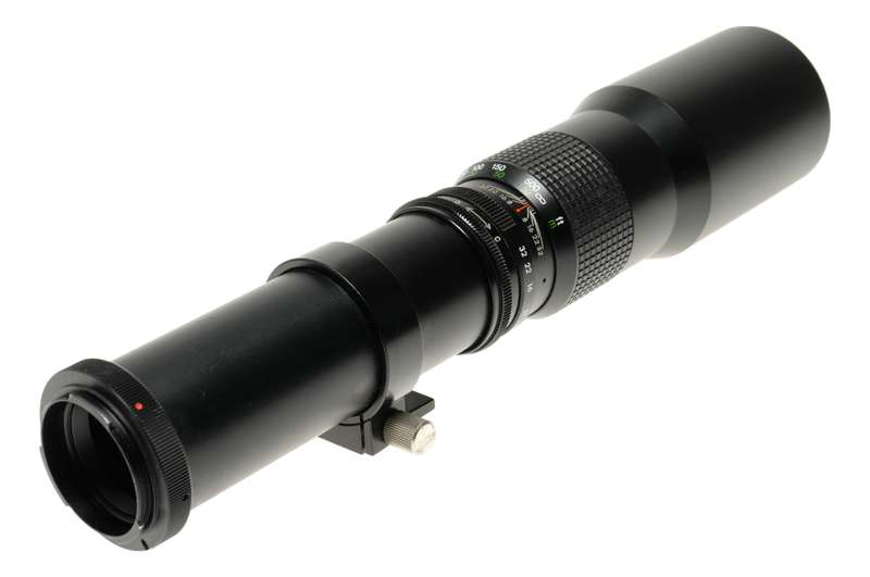 Kimunor 1:8 f=500mm prime tele lens f/8 T-PK 8/500 mm
