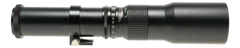 Kimunor 1:8 f=500mm prime tele lens f/8 T-PK 8/500 mm