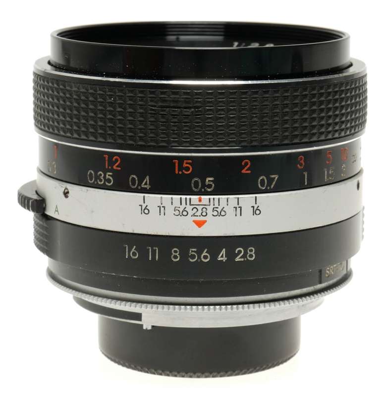 Auto Tamron 1:2.8 f=28mm SRT.TO Vintage film camera lens
