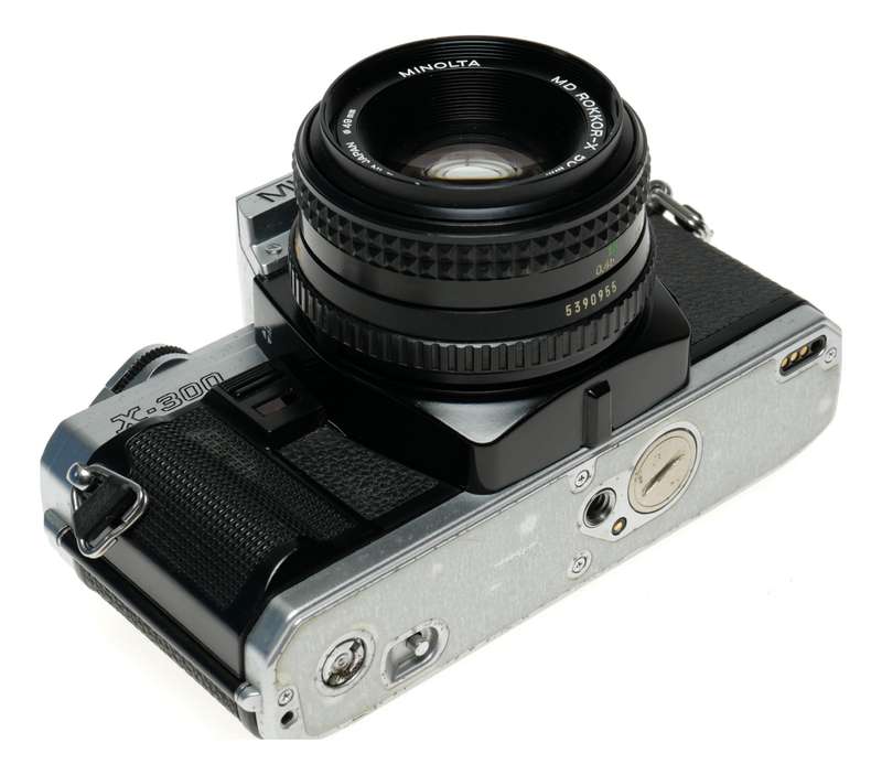 Minolta X-300 SLR vintage film camera MD Rokkor-X 50mm 1.7 lens