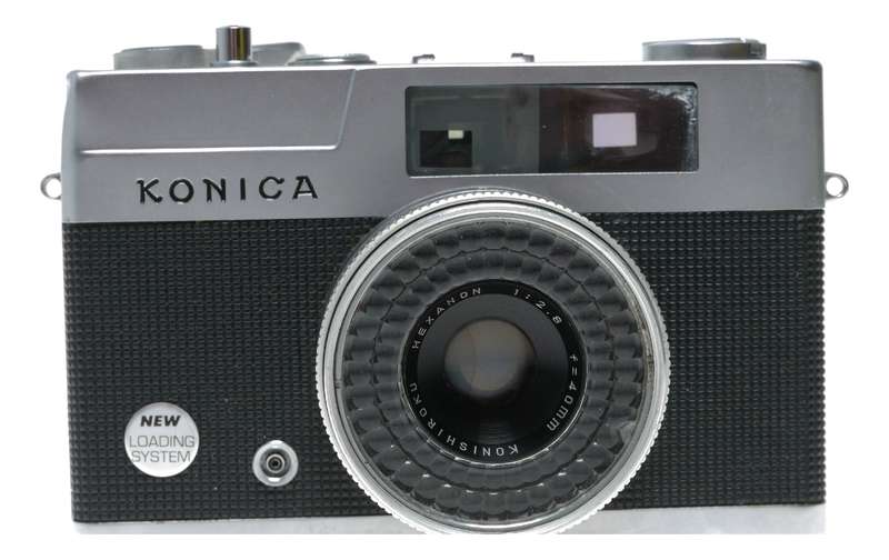 Konica EE Matic S 35mm Film Camera Electric Eye Hexanon 2.8/40