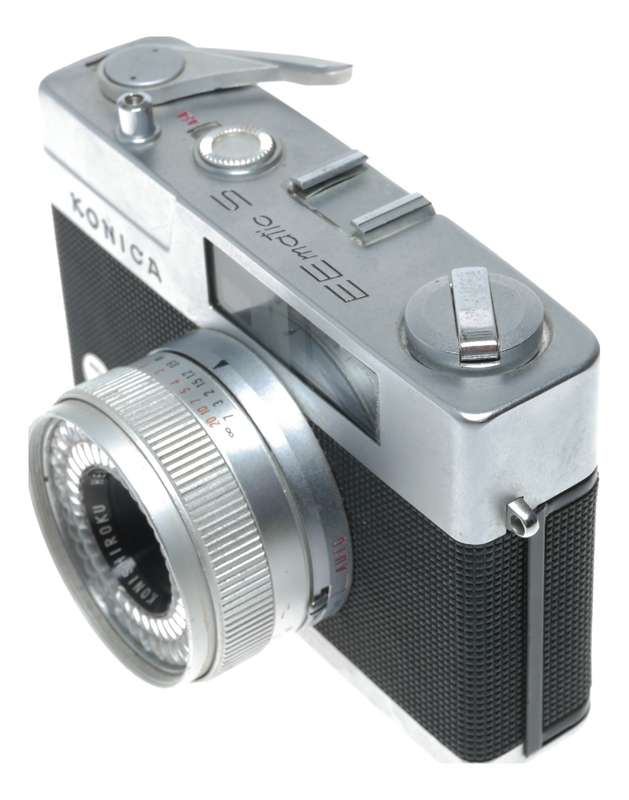 Konica EE Matic S 35mm Film Camera Electric Eye Hexanon 2.8/40