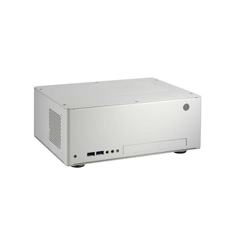 Lian Li PC-Q09 Mini-ITX Desktop Chassis - White with External 110w AC-Adapter