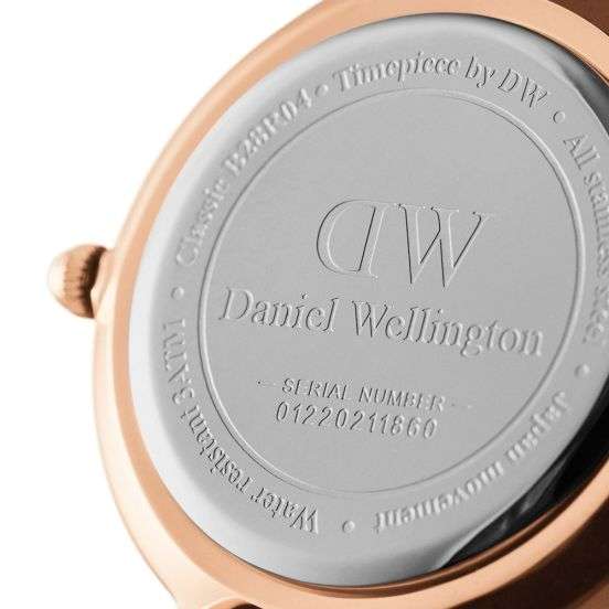 Daniel Wellington Women's Watch - Durham Light Brown Leather (DW00100222)