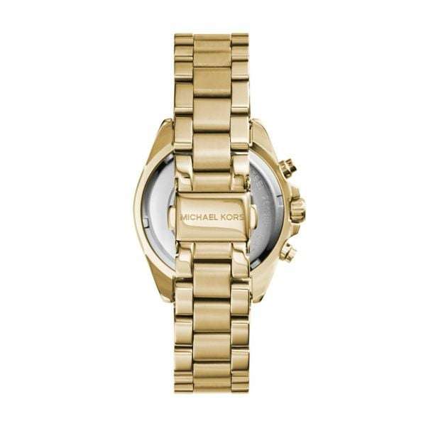 Michael Kors Women's Chronograph Gold Plated Watch (MK5798) - Bradshaw Collection - 36 mm
