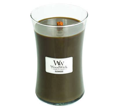 Woodwick Oudwood Large Jar Retail Box No warranty