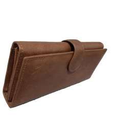 Premium Quality Attractive Ladies Genuine Leather Wallet TL18072 Brown