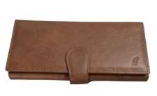 Premium Quality Attractive Ladies Genuine Leather Wallet TL18072 Brown