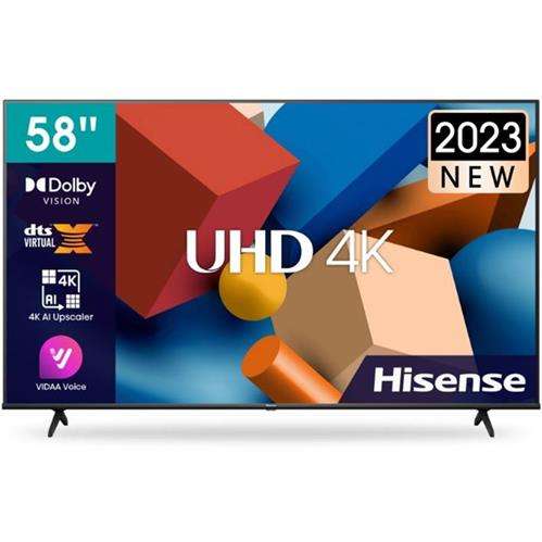 Hisense 58 inch A6K Series Direct LED UHD Smart