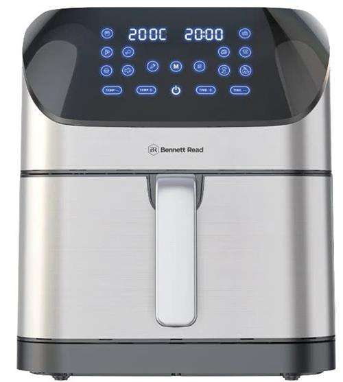 Bennett Read 8 Litre Digital Air Fryer Silver