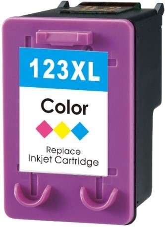 TOPJET HP GENERIC 123XL TRI COLOUR ink cartridge