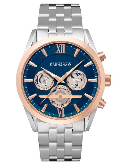 ***absolute beauty** rrp: R7,999.00 EARNSHAW Men`s NEAT MOSS CHRONOGRAPH 43mm LIMITED EDITION WATCH