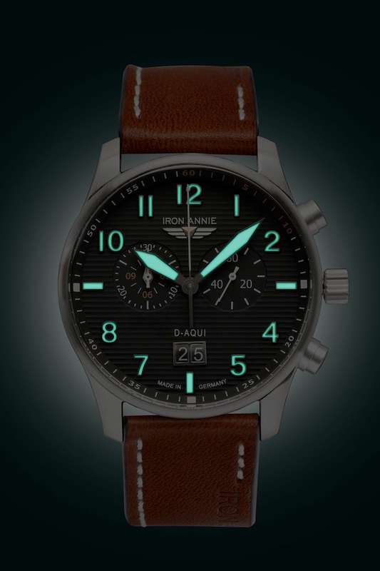 30 shipping!! wow rrp R7,900.00!! IRON ANNIE Men`s D-AQUI Chronograph Watch BRAND NEW