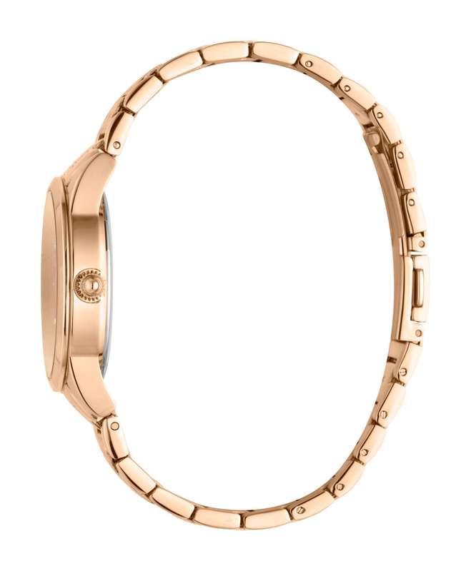 omg!!*** R7,000.00 ROBERO CAVALLI Women`s Amazonia Rose Gold Plated Shield Steel Zirconia Watch