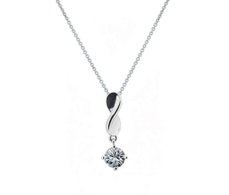 Retail: R1950.00 BRITISH JEWELLERS Bijou Pendant, Made with crystals from Swarovski® + Chain