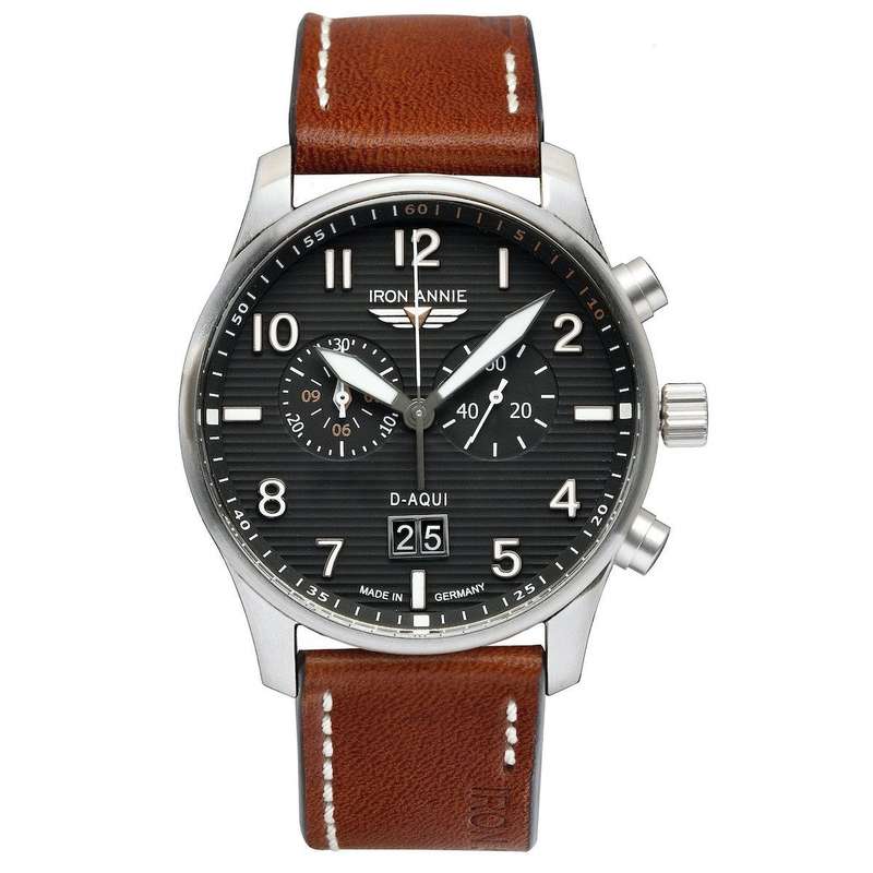 30 shipping!! wow rrp R7,900.00!! IRON ANNIE Men`s D-AQUI Chronograph Watch BRAND NEW