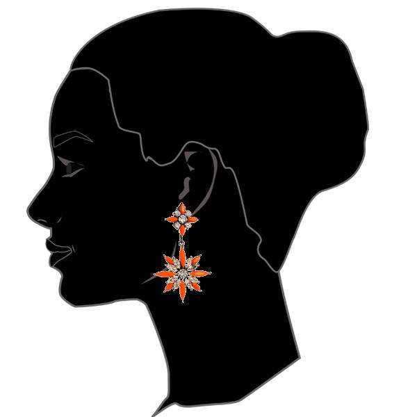Must see! Retail: R1250.00 AMRITA NEW YORK Princess Joan Earring Turquoise