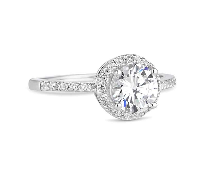 Retail: R1650.00 LONDON JEWELLERS Elegance Ring, Embellished with Crystals from Swarovski® (Medium)