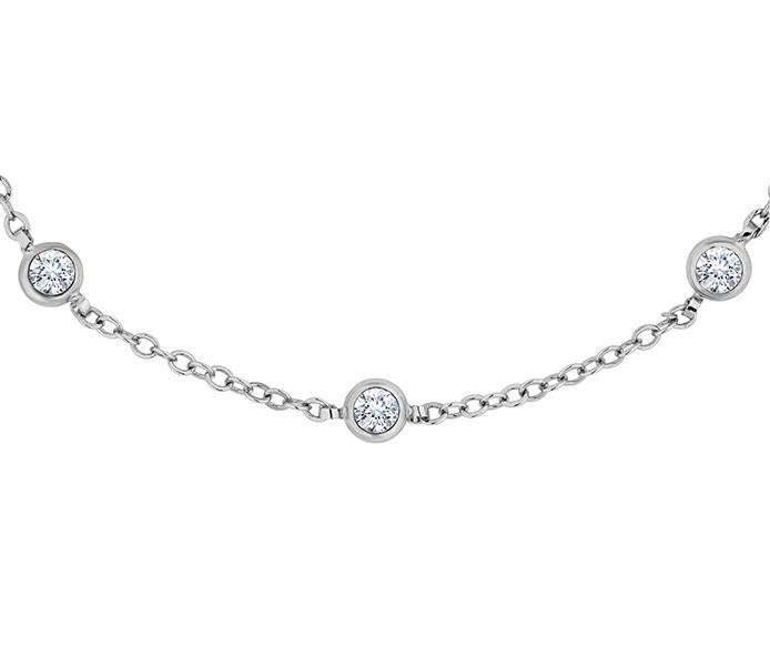 Retail: R2350.00 LONDON JEWELLERS Dew Drop Bracelet, Embellished with Crystals from Swarovski®