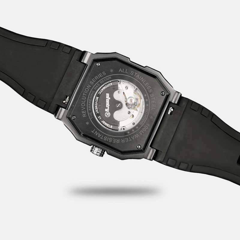 retail @ R12k.. MUST SEE!! INFANTRY MENS REVO AUTOMATIC GHOSE LAMBO GREEN INR-X1-AT Watch BRAND NEW