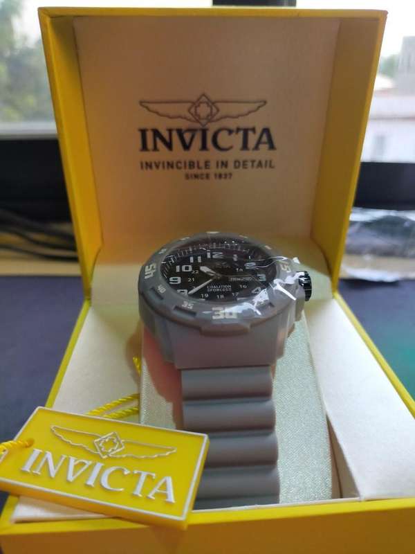 wow!! rrp R5,999.00 INVICTA MEN`S Military Coalition Graphite Grey ABS 45mm Watch BRAND NEW