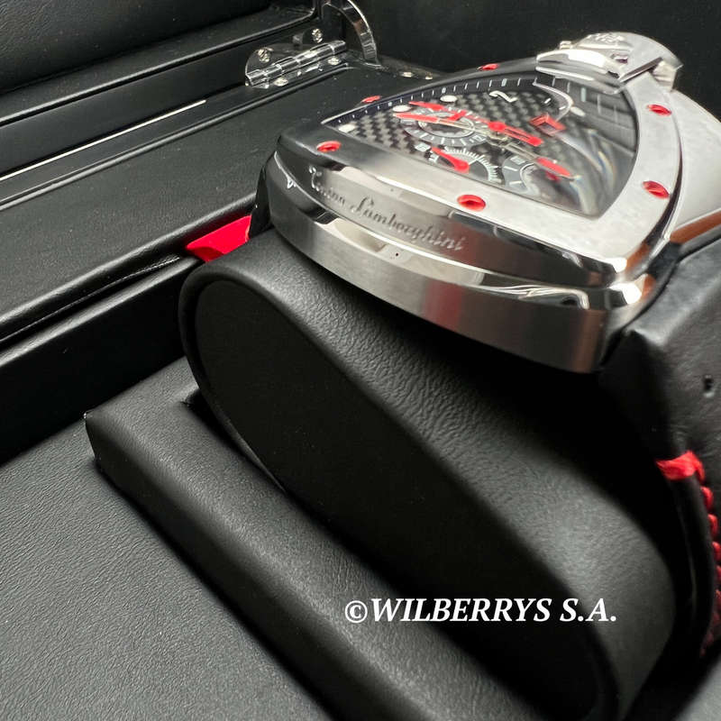 must see worth R35,000.00 Tonino Lamborghini Men`s SPYDER Chronograph HORIZONTAL Watch BRAND NEW