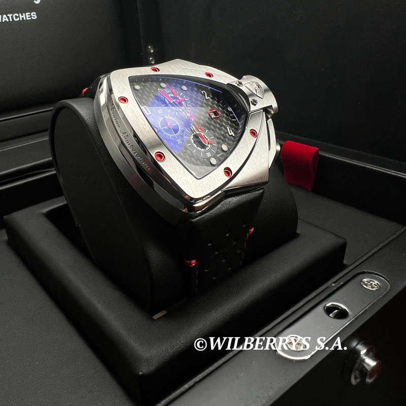 must see worth R35,000.00 Tonino Lamborghini Men`s SPYDER Chronograph HORIZONTAL Watch BRAND NEW