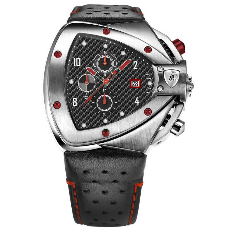 must see worth R35,000.00 Tonino Lamborghini Men`s SPYDER Chronograph HORIZONTAL Watch BRAND NEW