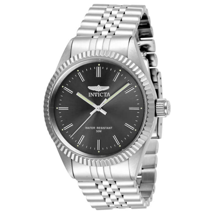 Retail: R5,999.00 INVICTA Classic Jubilee Strap 43mm Black Watch BRAND NEW