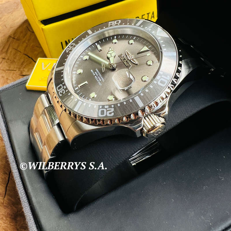 R30 courier!! rrp R5,999.00 INVICTA MEN`S Sea Urchin Graphite Grey 200m Dive Watch BRAND NEW