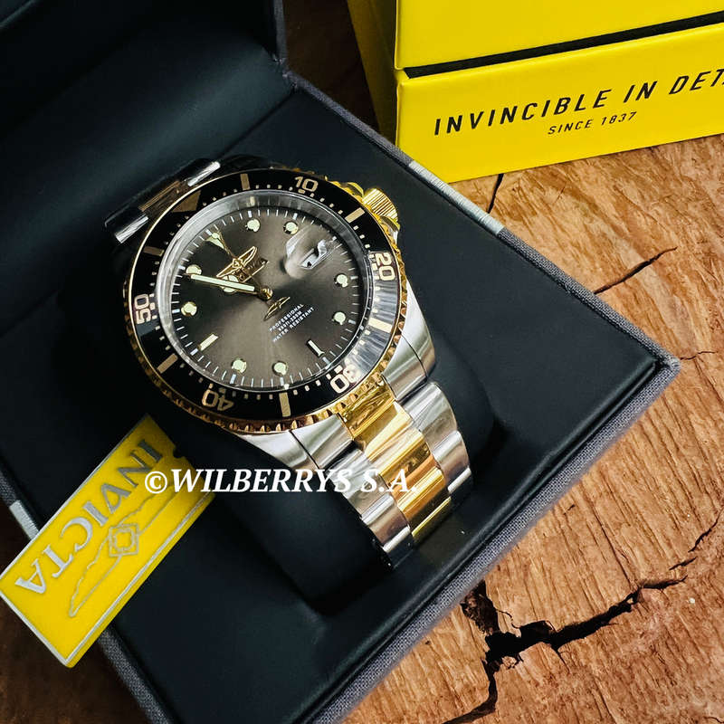 wow!! rrp R5,999.00 INVICTA MEN`S Sea Urchin Two Tone Oyster 200m Dive Watch BRAND NEW