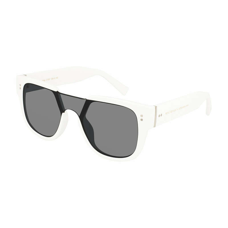must see!! PRIVE REVAUX LOVE VALENTINA x Adriana Lima - Splash White Sunglasses 100% GENUINE