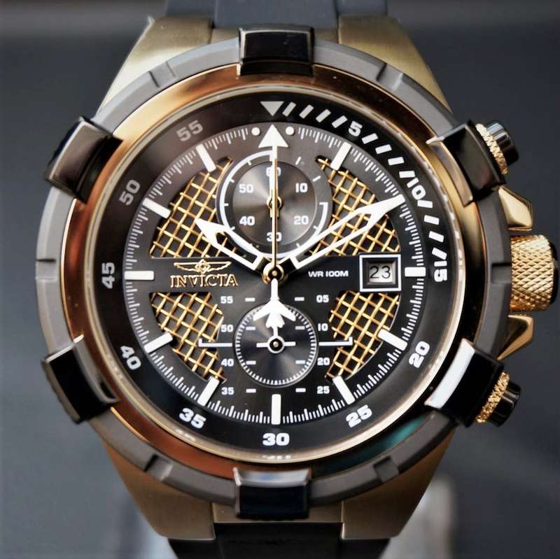 last left!! rrp R7,999.00 INVICTA MEN`S DELTA CARBON FLIGHT INSTRUMENT 51mm Watch BRAND NEW