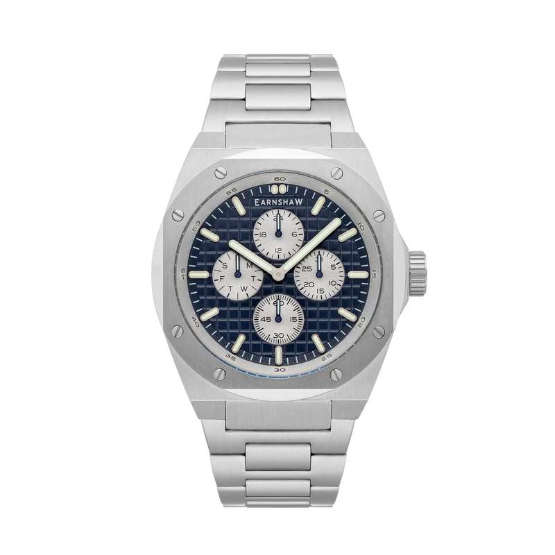 ***must see*** rrp: R7,500.00 THOMAS EARNSHAW ELITIST PANDA STEEL CHRONO LIMITED EDITION WATCH NEW