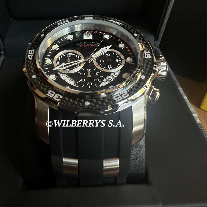 R30 courier!! rrp R8,999.00 INVICTA MEN`S COLOSSUS GRAND PRIX GP 50mm SILVER CARBON Watch BRAND NEW