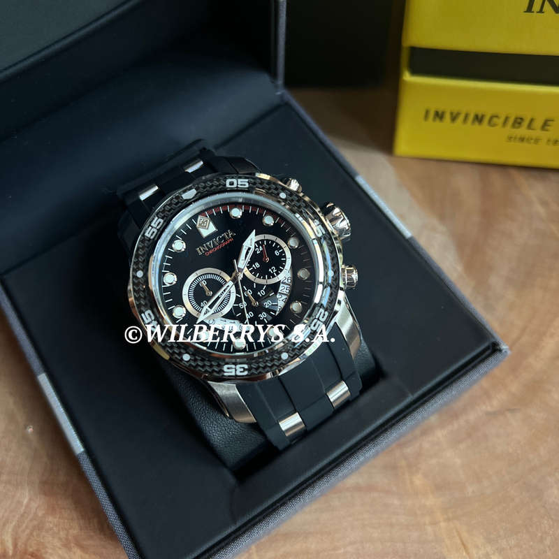 R30 courier!! rrp R8,999.00 INVICTA MEN`S COLOSSUS GRAND PRIX GP 50mm SILVER CARBON Watch BRAND NEW