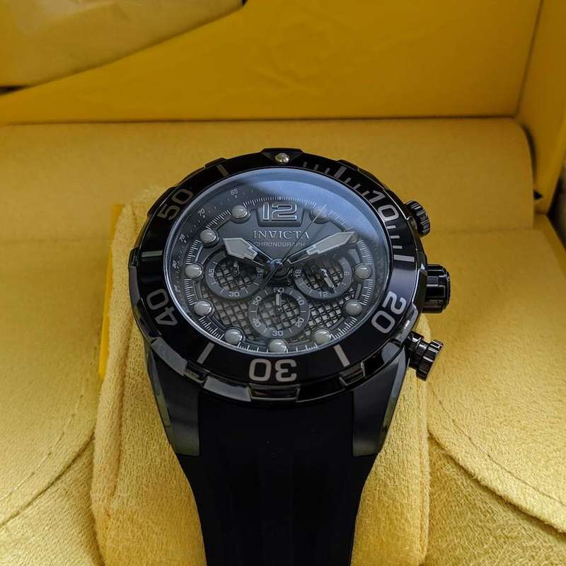 omg!! rrp R7,999.00 INVICTA MEN`S War Lord TWISTED METAL Black Edition Chronograph Watch BRAND NEW