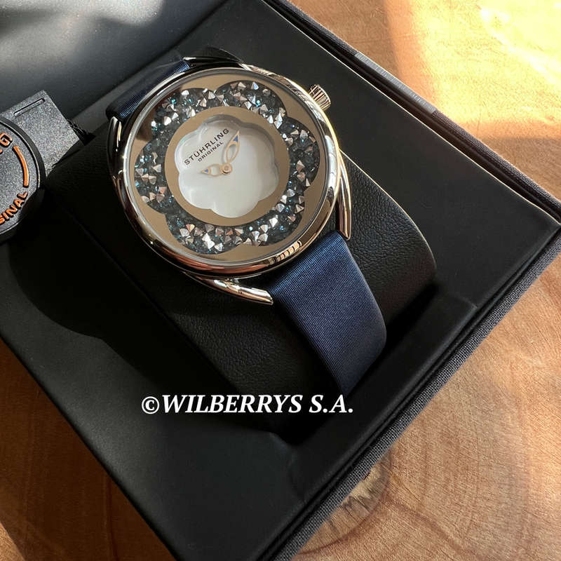 ****MUST SEE*** R5,999.00 STUHRLING ORIGINAL® Women`s  Floral Crystal Float Watch