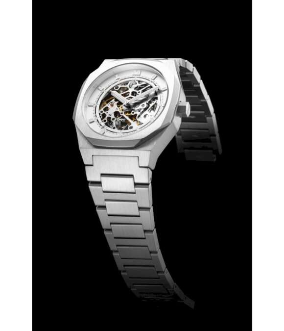 LOOK!! rip: R9,200.00 THOMAS EARNSHAW DRAKE SKELTON OPEN HEART AUTOMATIC Silver Sheen Watch