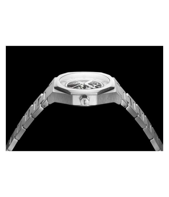LOOK!! rip: R9,200.00 THOMAS EARNSHAW DRAKE SKELTON OPEN HEART AUTOMATIC Silver Sheen Watch