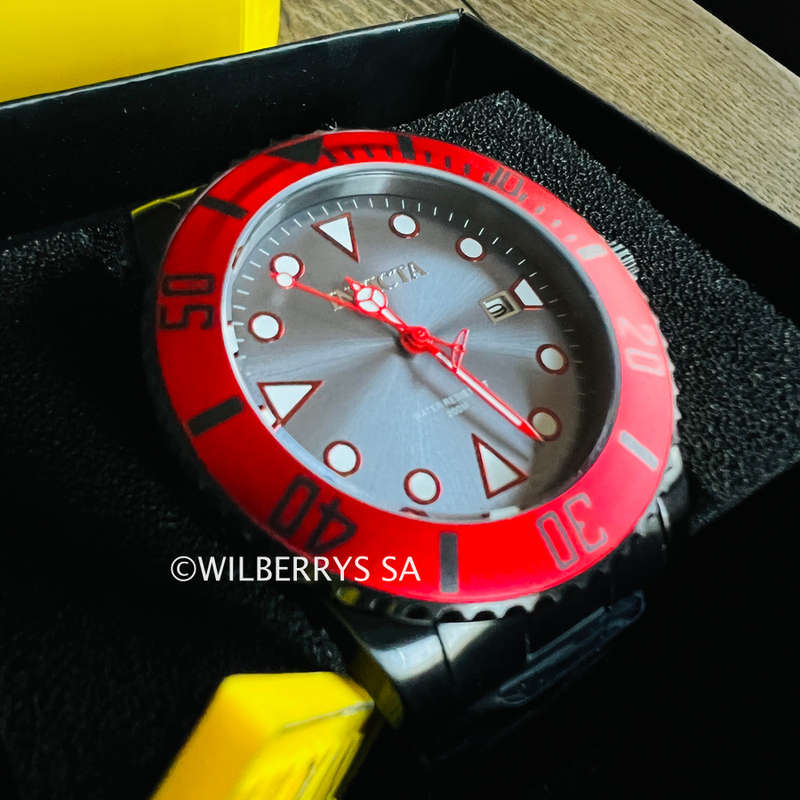 Invicta Men`s Sea Urchin Slate / Black 200m Dive 44mm Watch