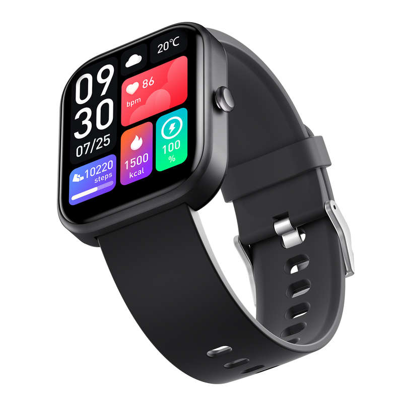 rrp: R2,500.00 T&F LONDON the TOMMI smart watch | Sugar, Bluetooth calling, health!! black/black