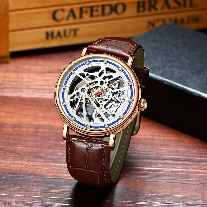 Retail: R2,199.00 TEVISE ® Men`s Amistad II ENGINE Automatic silver/white Edition Watch BRAND NEW