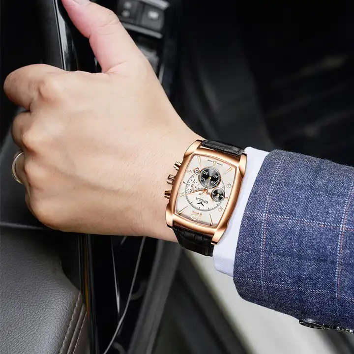 Retail: R1,499.00 ONOLA Sir V Quartz Watch Silver / yellow BRAND NEW