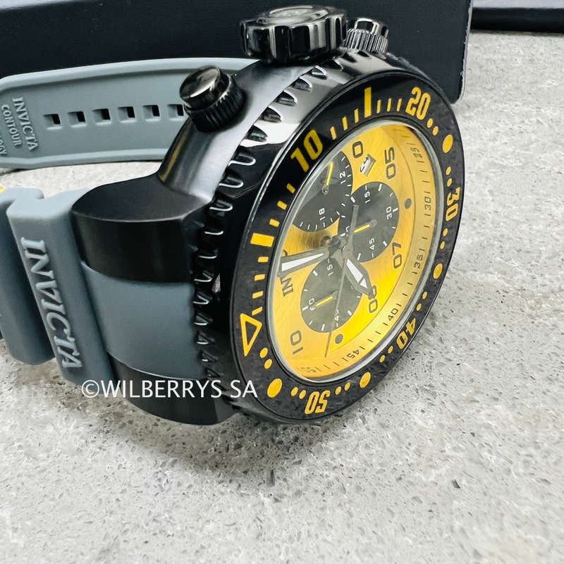 THICK build MONSTER !! rrp R8,999.00 INVICTA MEN PD HUNTER DIVER WATCH SILICONE STRAP NEW