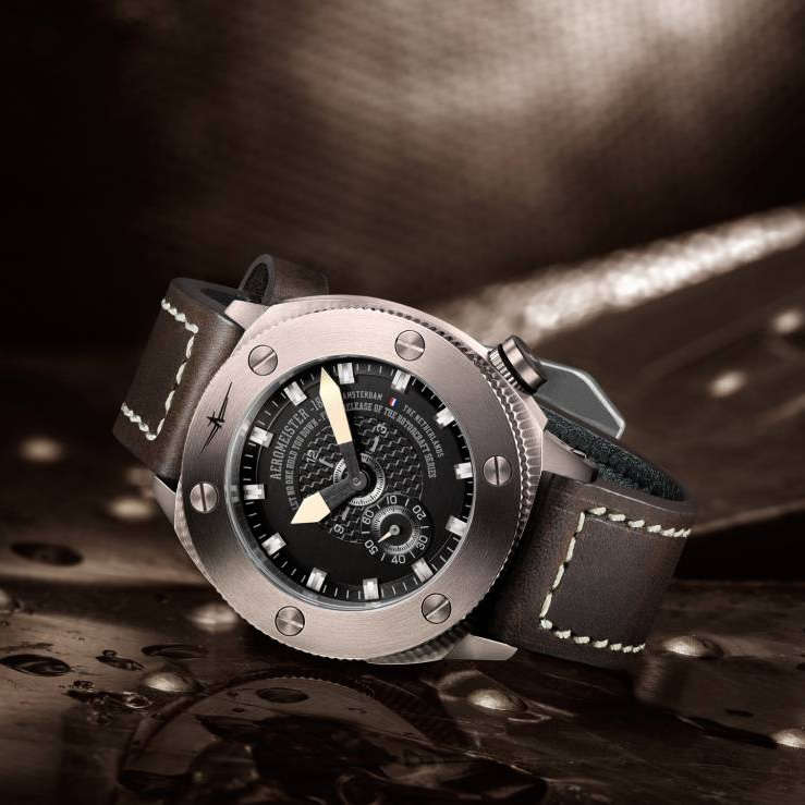 Retail: R12,000.00 AEROMEISTER AMSTERDAM Dual ROTORCRAFT PILOT WATCH BRAND NEW